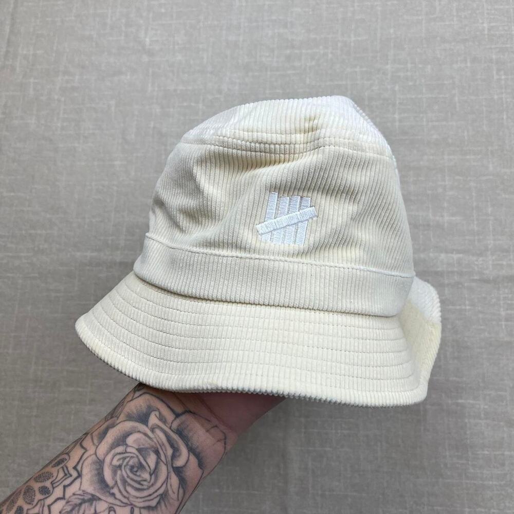 Undefeated Cream Corduroy Bucket Hat